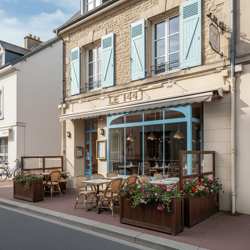 Restaurant 144m² à Le Touquet-Paris-Plage : extraction - cuisine équipée - Image 1