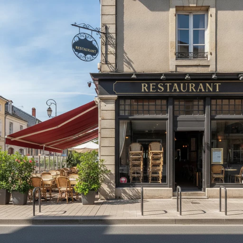 Restaurant 600m² à Voreppe : terrasse - climatisation - Image 1