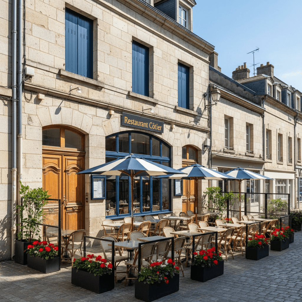 Restaurant à Nantes : terrasse - extraction - Image 1