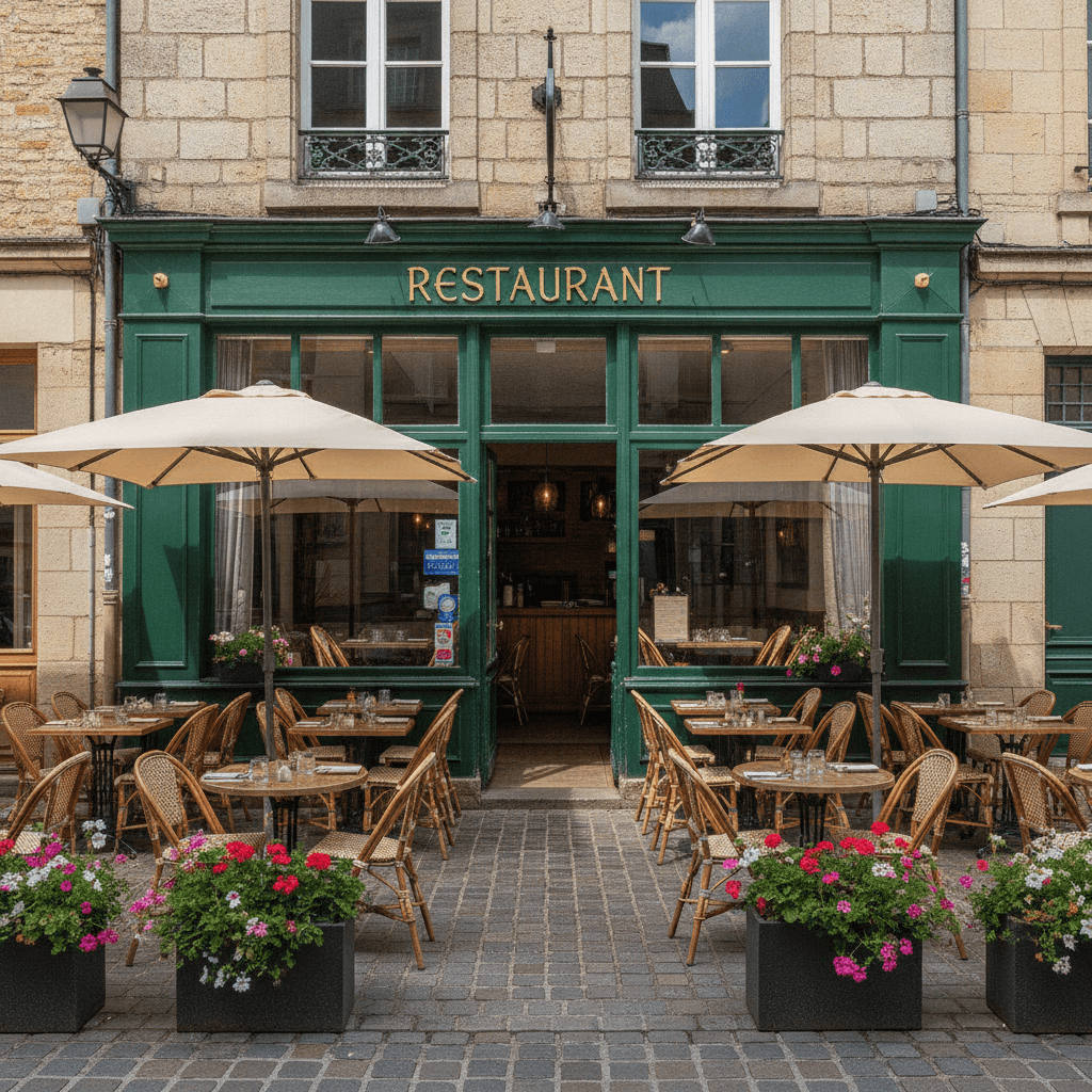 Restaurant 220m² à Valenciennes : terrasse - licence IV - Image 1