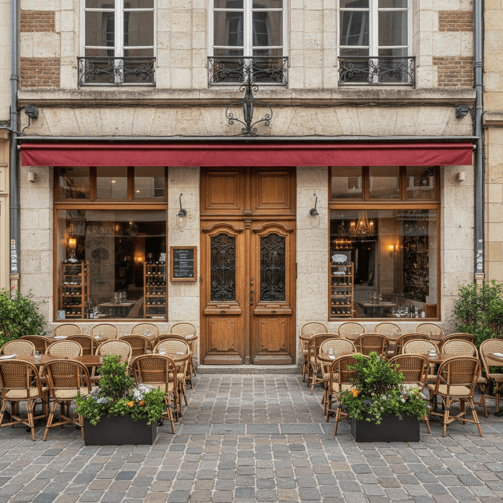 Restaurant 150m² à Lille : terrasse - licence IV