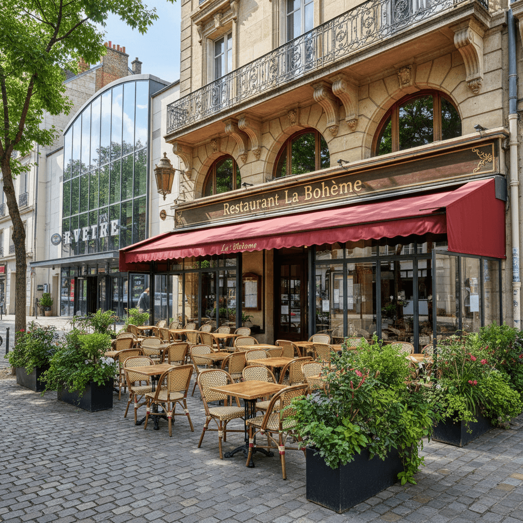 Restaurant 220m² à Talence : terrasse - licence IV - Image 1