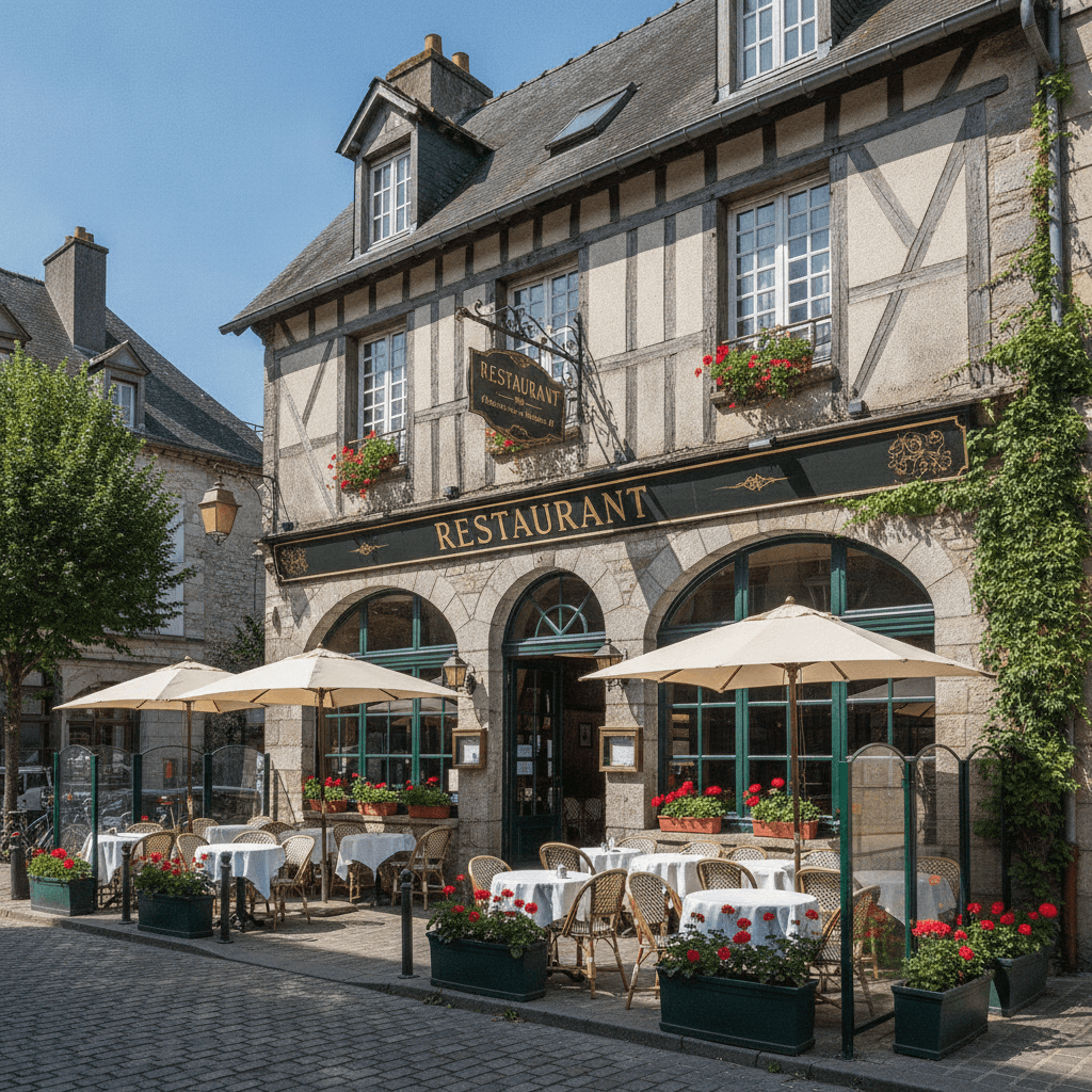 Restaurant 475m² à Rennes : terrasse - licence IV