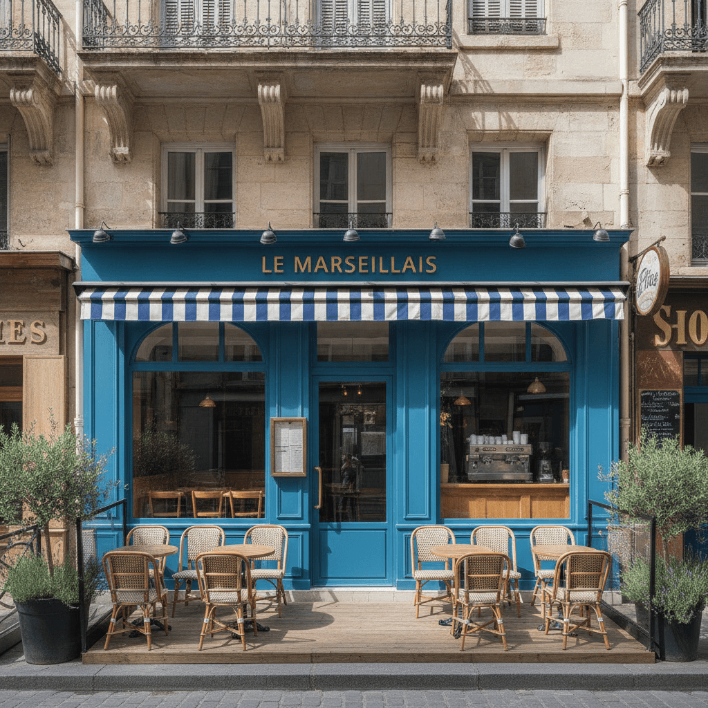 Restaurant 55m² à Marseille : extraction