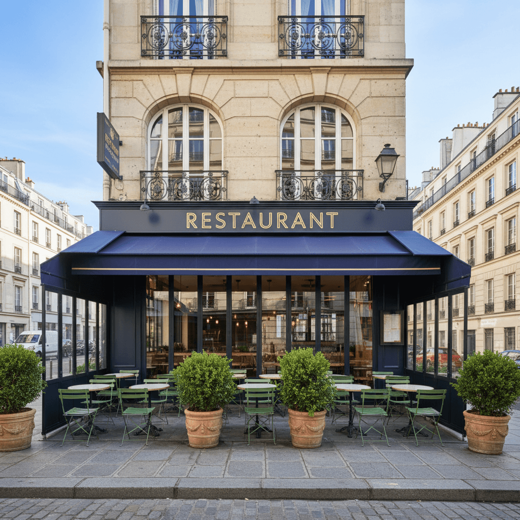 Restaurant clé en main à Paris avec terrasse