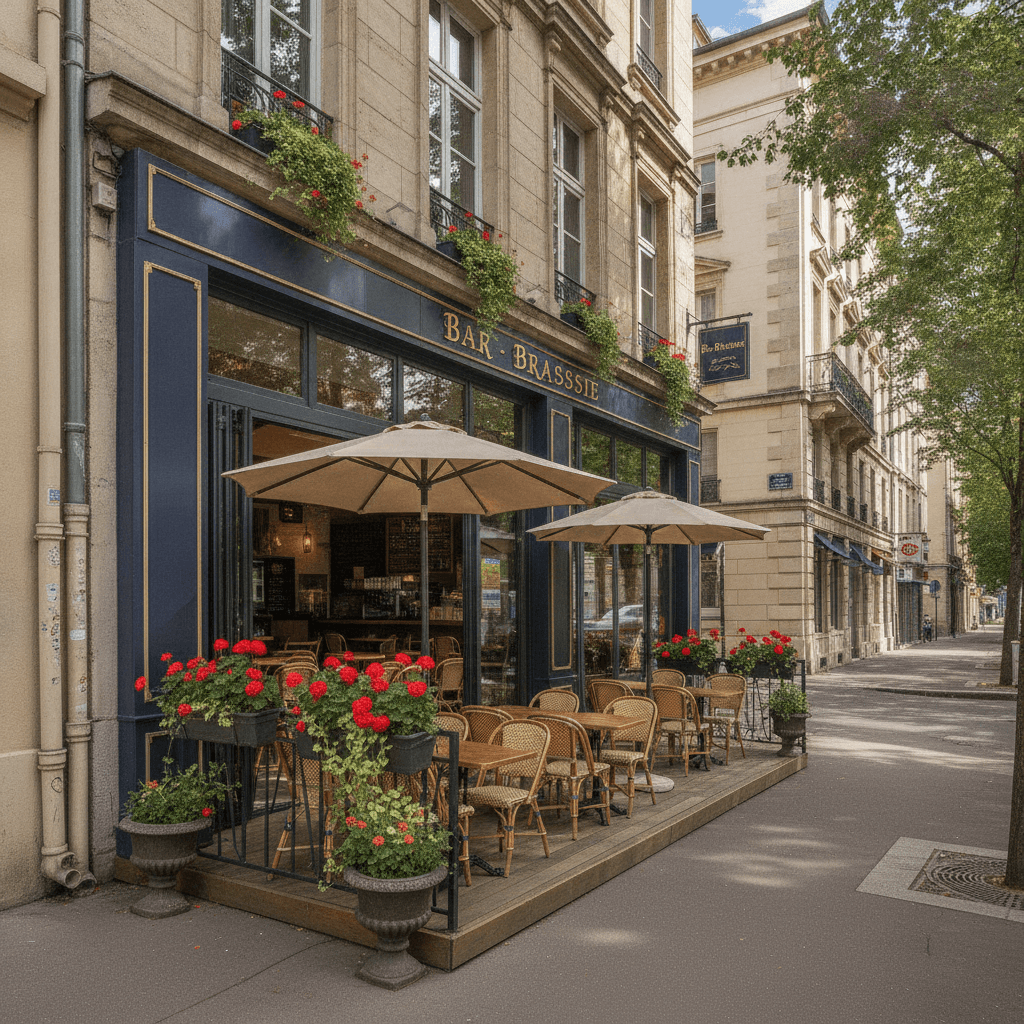 Bar-brasserie 38m² à Lyon : licence IV