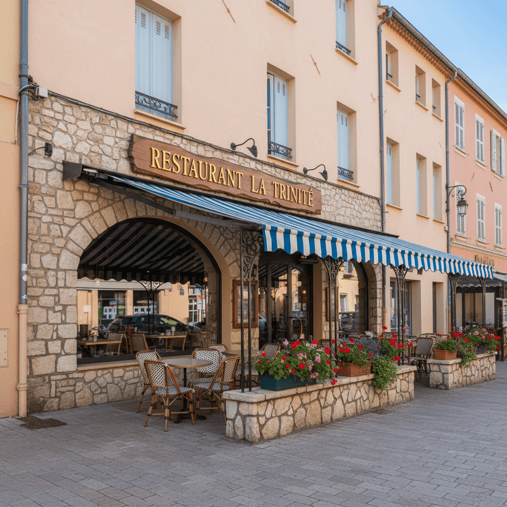 Restaurant 87m² à La Trinité : terrasse - Image 1