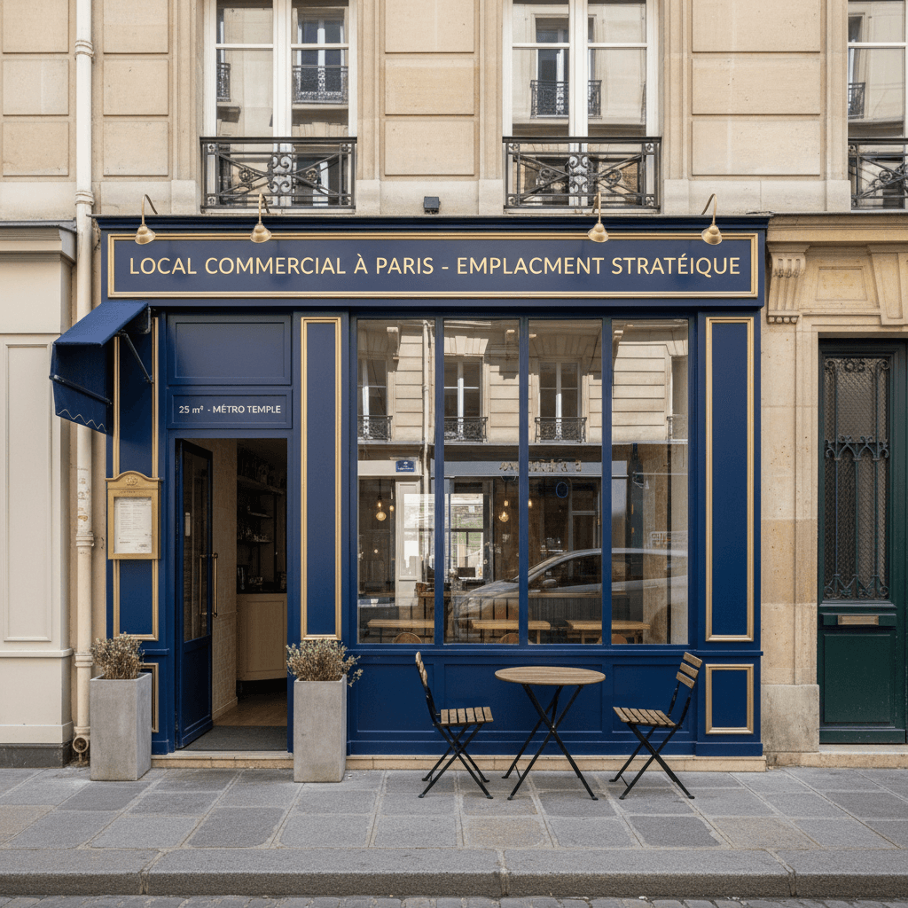 Local commercial à Paris - Emplacement stratégique - Image 1