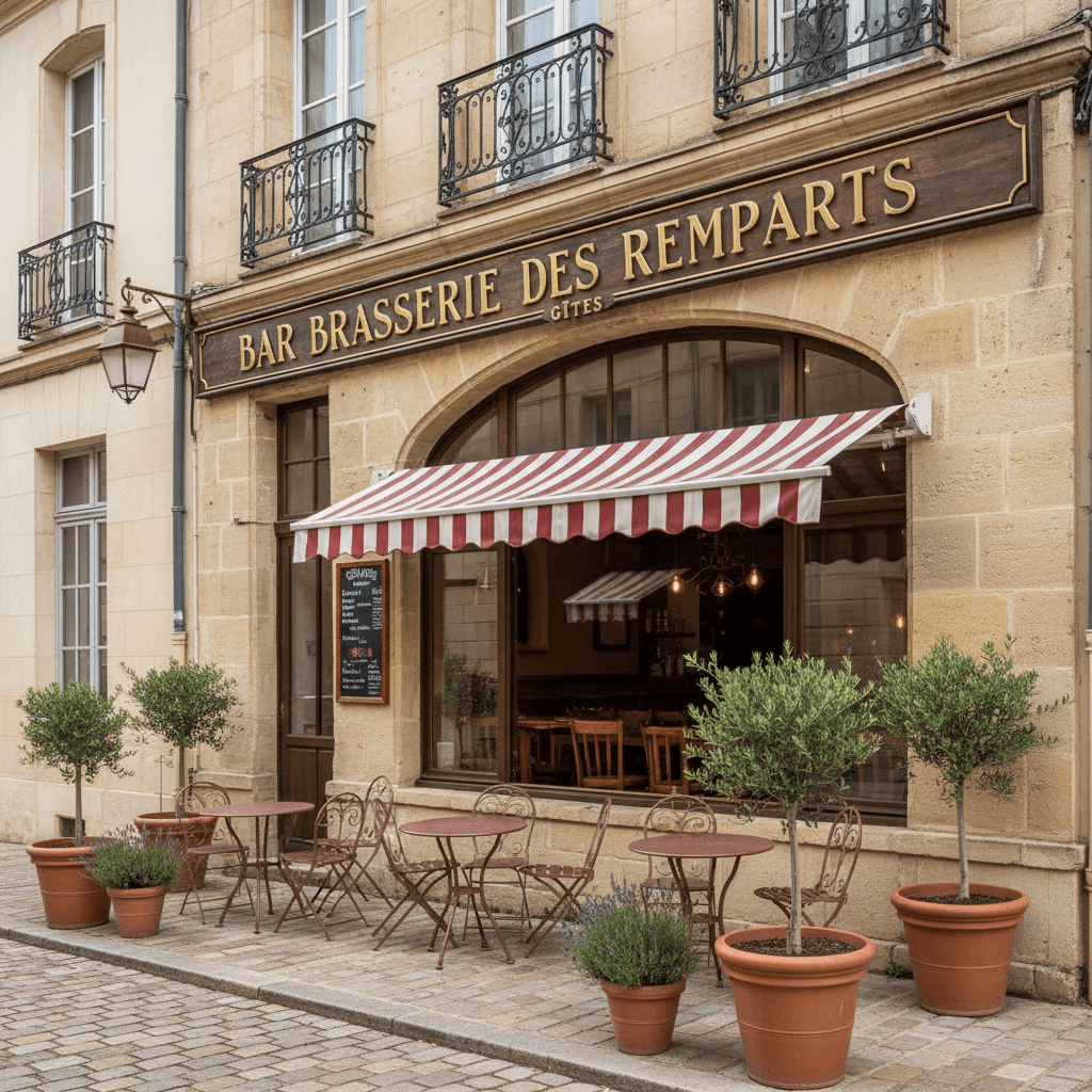 Bar-brasserie à Agen : terrasse - licence IV - Image 1