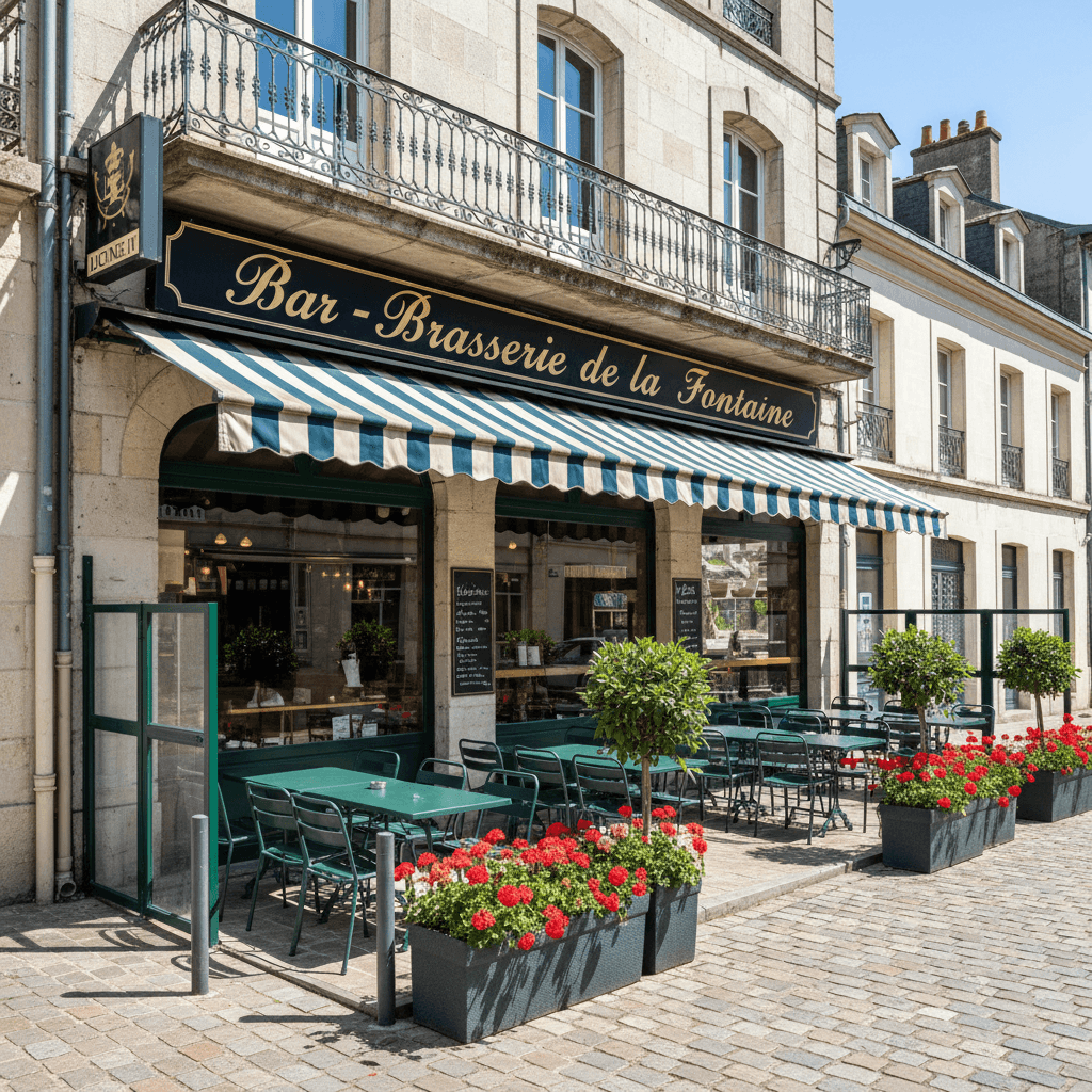 Bar-brasserie à Dax : terrasse - licence IV - Image 1