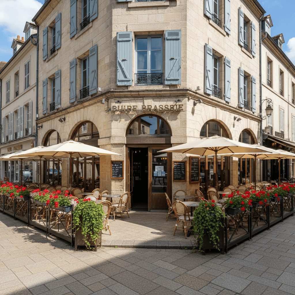 Bar-brasserie 175m² à Tours : terrasse - licence IV - Image 1