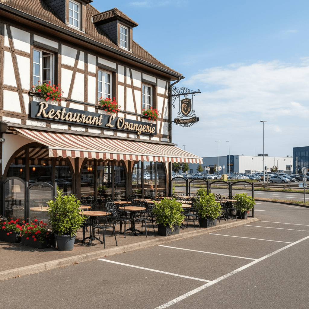Restaurant 500m² à Colmar : terrasse - licence IV - Image 1