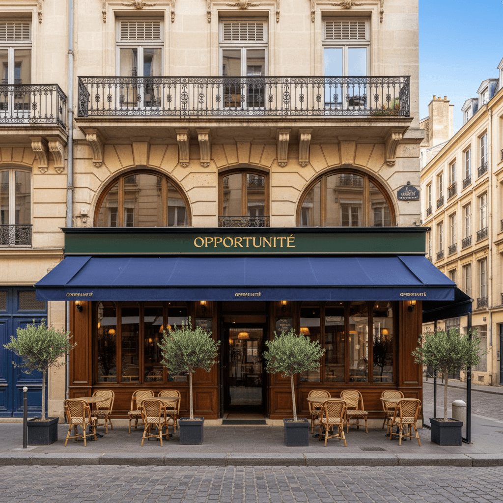 Restaurant 444m² à Lyon : terrasse - licence IV