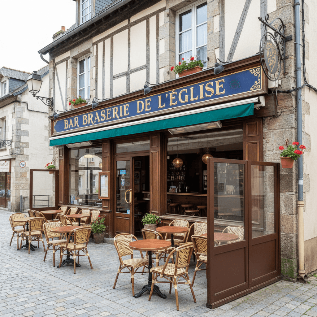Bar-brasserie 150m² à Quimperlé : licence IV - Image 1