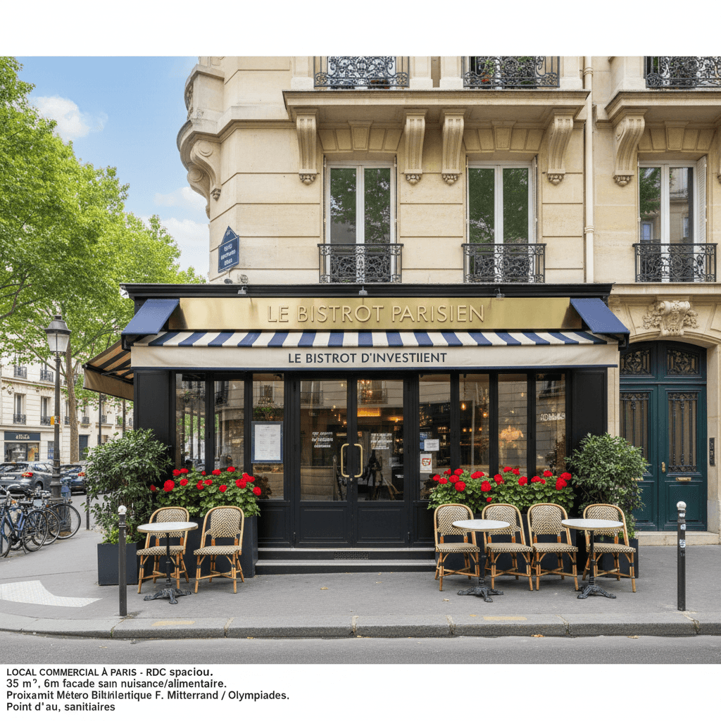 Local Commercial à Paris - Opportunité d'Investissement - Image 1