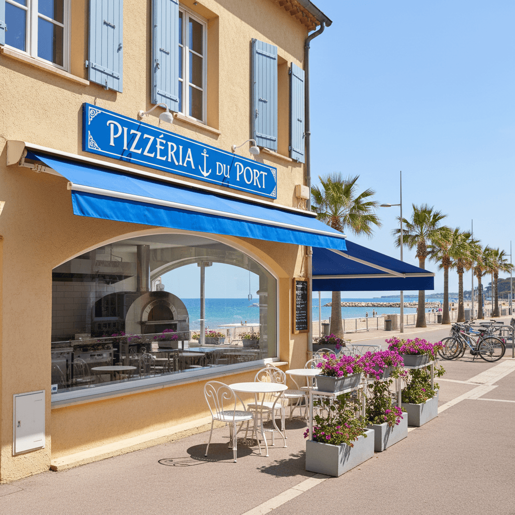Restaurant 87m² à Fréjus : terrasse - licence IV - Image 1
