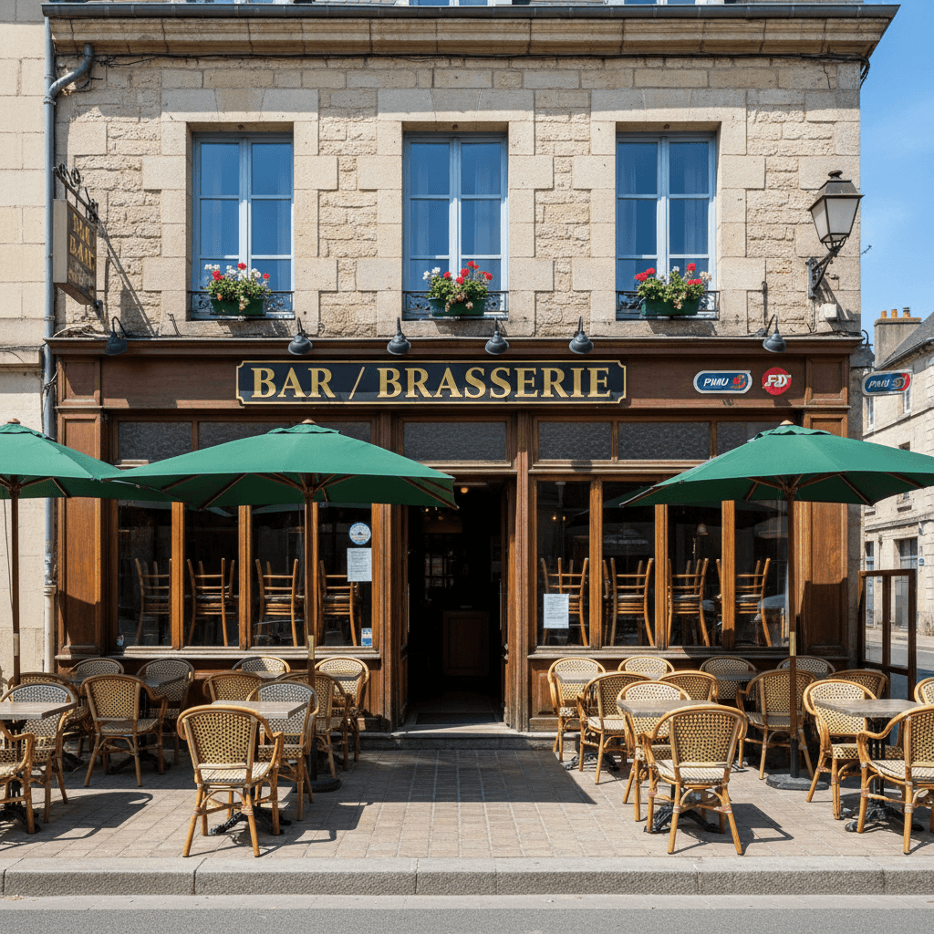 Bar-brasserie à Rennes : terrasse - licence IV
