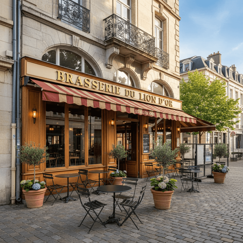 Bar-brasserie à Lille : terrasse - licence IV