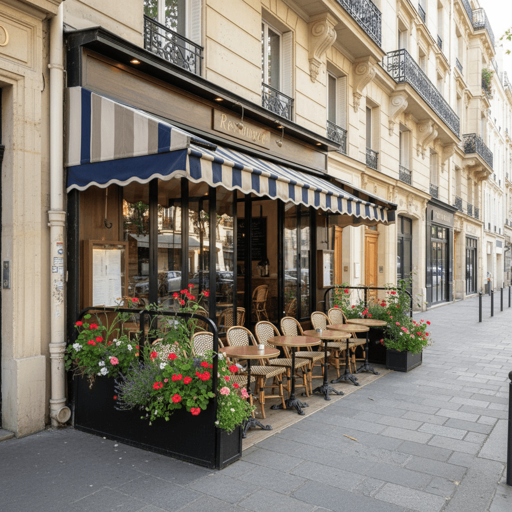 Local de Restauration avec Terrasse à Paris 17ème - Image 1