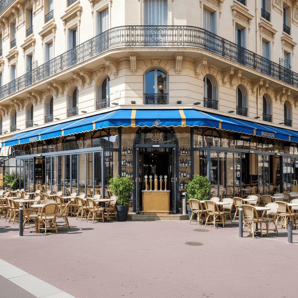 Bar-brasserie 265m² à Nice : terrasse - licence IV