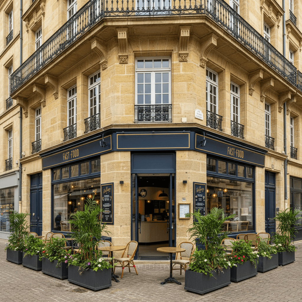 Fast-food 124m² à Bordeaux en liquidation judiciaire
