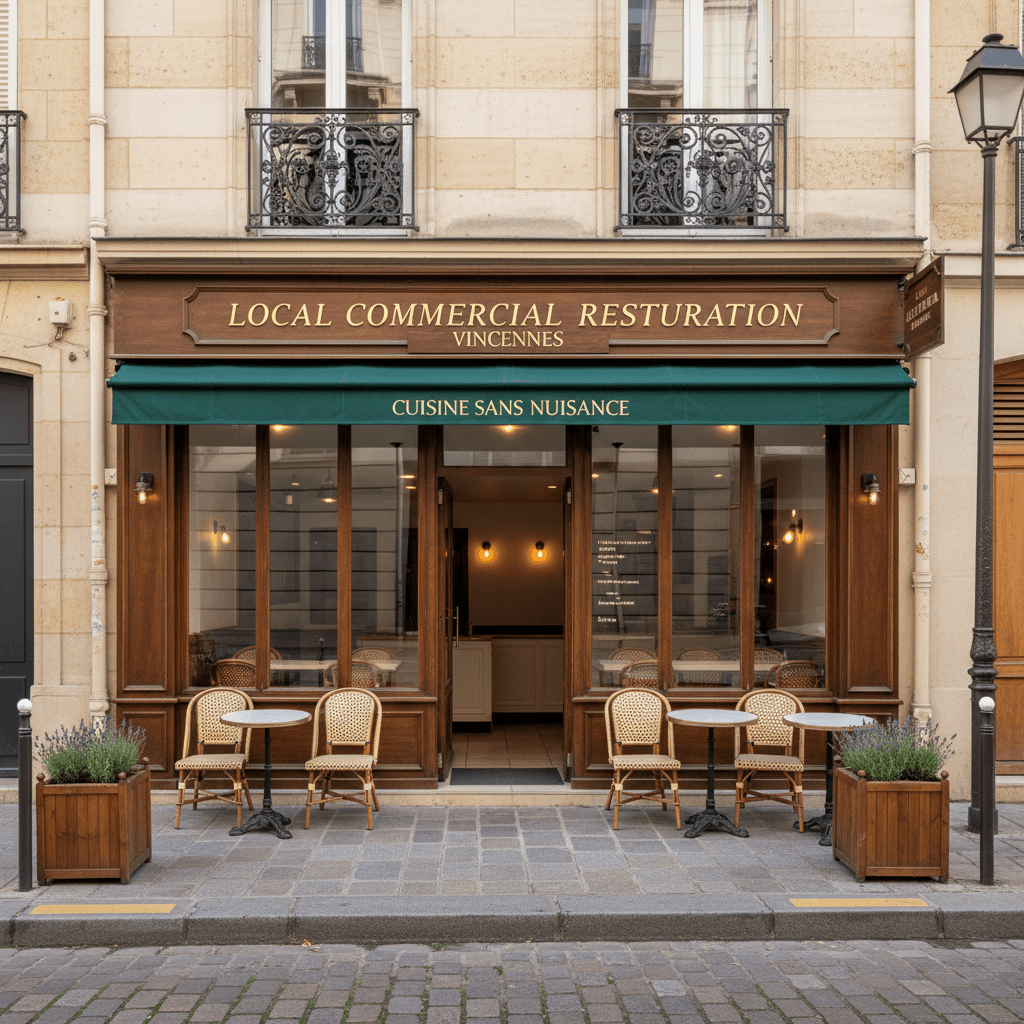 Local Commercial Restauration au Coeur de Vincennes - Image 1