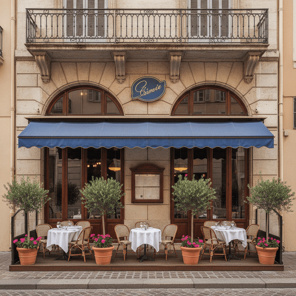 Restaurant 100m² à Nice : terrasse - licence IV