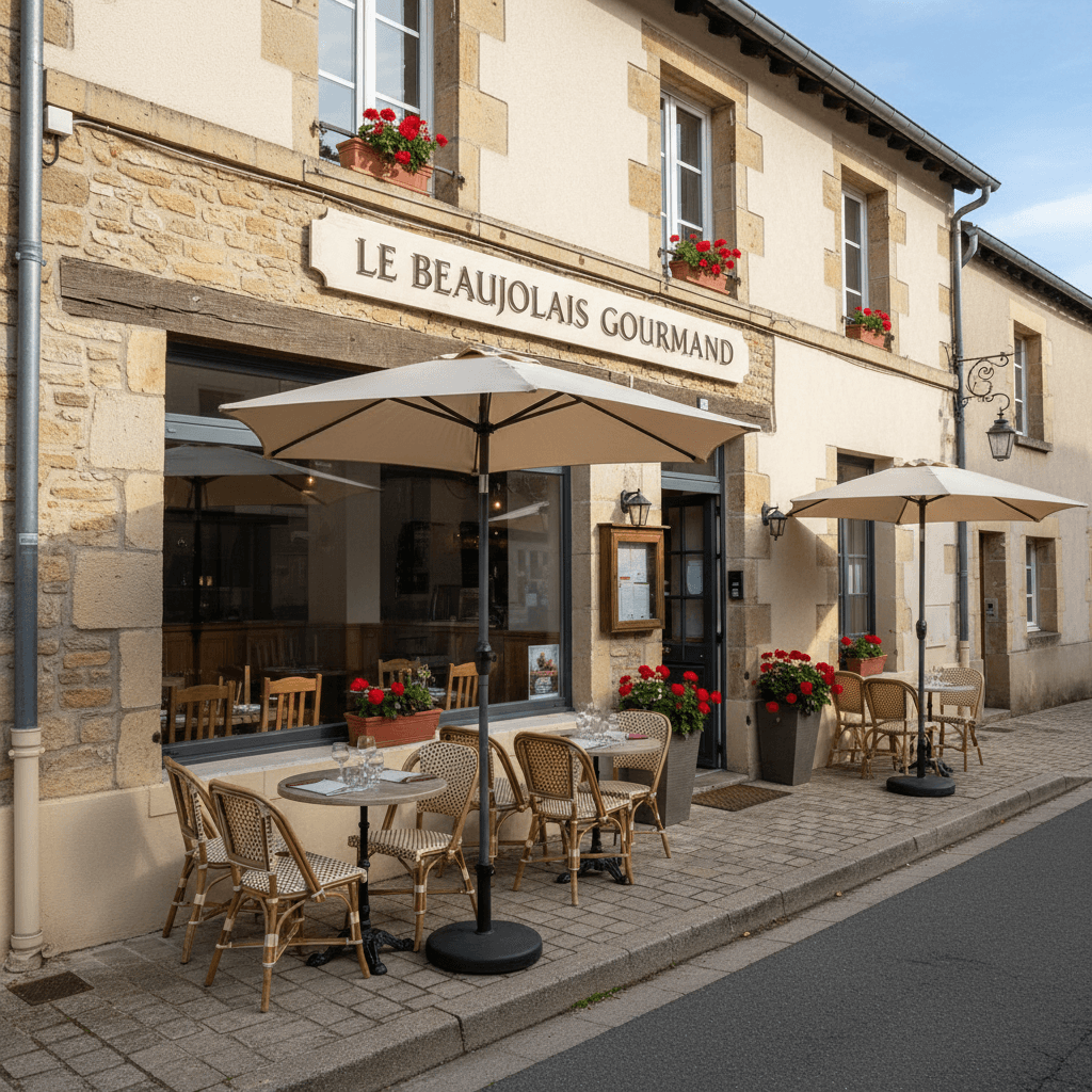 Restaurant 300m² à La Chapelle-De-Guinchay : terrasse - licence IV - Image 1