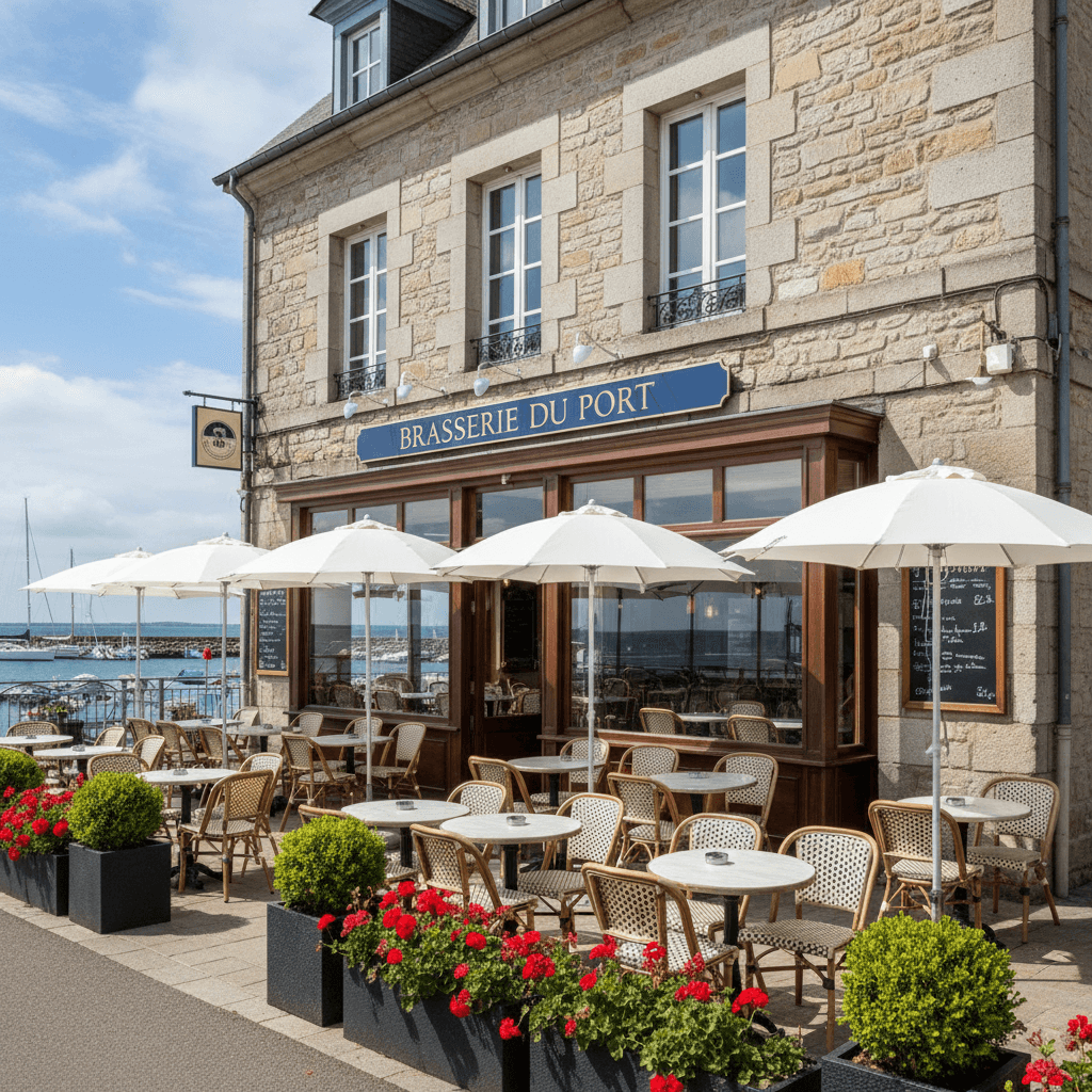 Bar-brasserie 250m² à Brest : terrasse - licence IV - Image 1