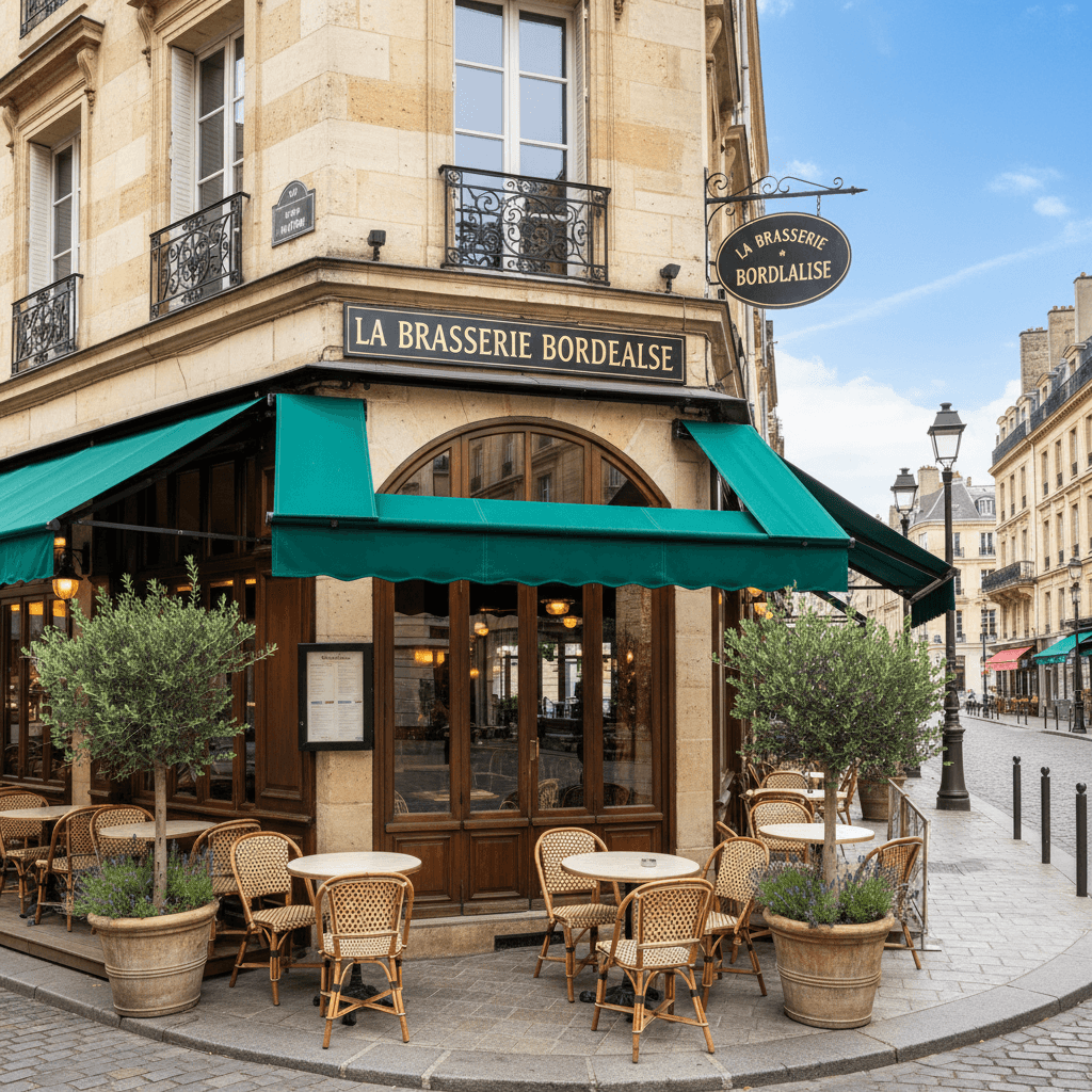 Restaurant 100m² à Bordeaux : terrasse - licence IV