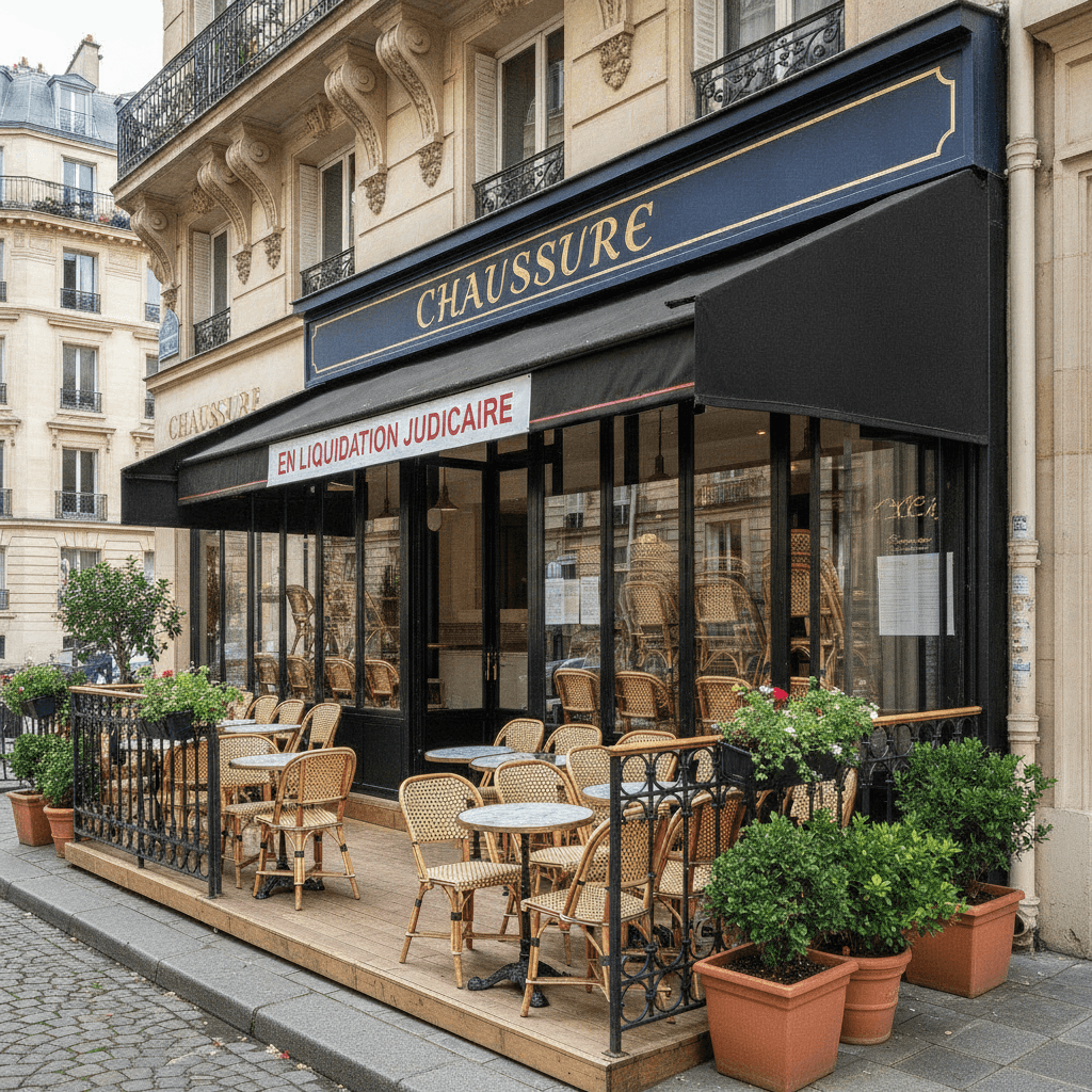 Chaussure 270m² à Paris en liquidation judiciaire