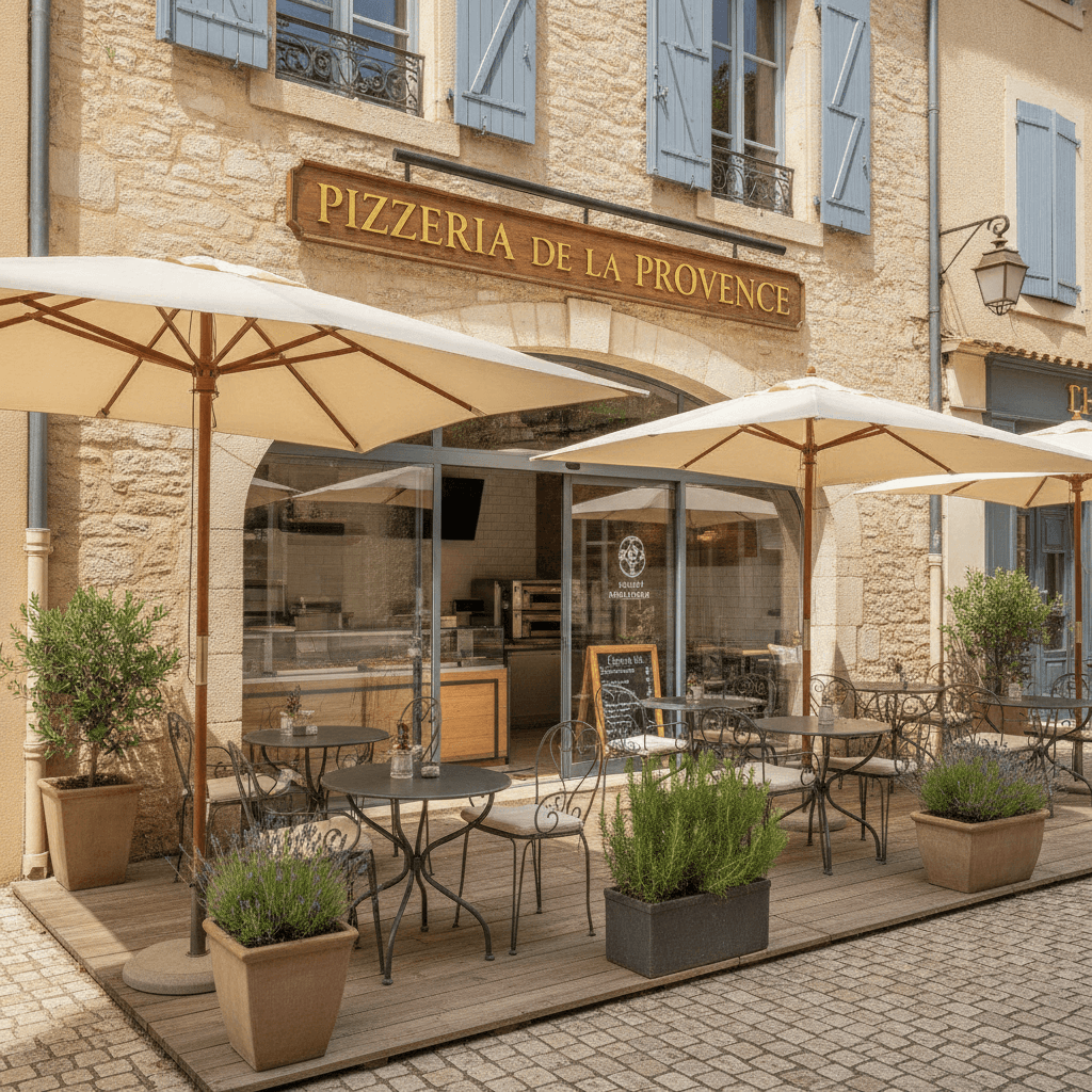 Fast-food 45m² à Saint-Rémy-De-Provence : terrasse - licence IV - Image 1
