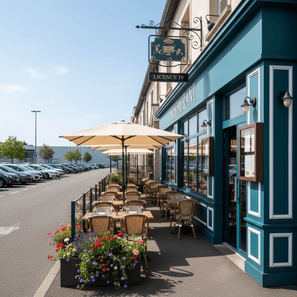 Restaurant à Laval : terrasse - licence IV