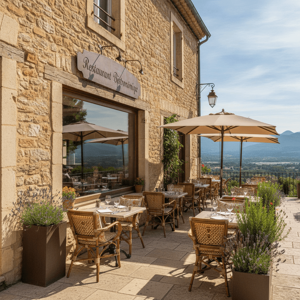 Restaurant 296m² à Cadenet : terrasse - licence IV - Image 1