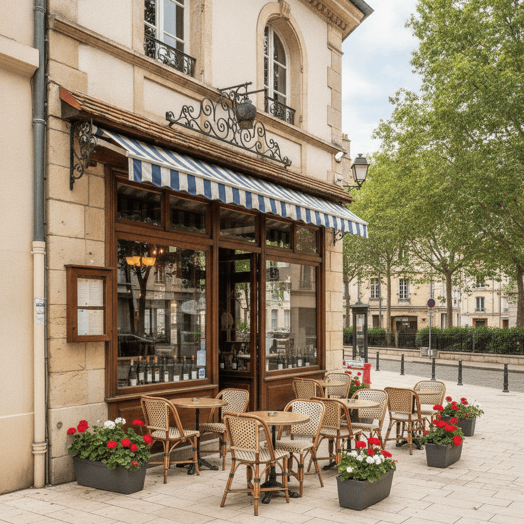 Restaurant 100m² à Villefranche-Sur-Saône : terrasse - licence IV - Image 1