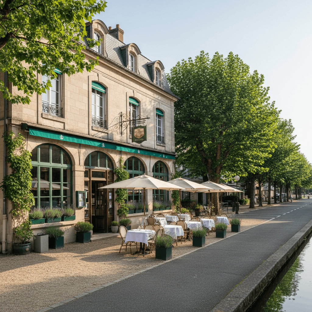Restaurant à Sarreguemines : terrasse - licence IV - Image 1