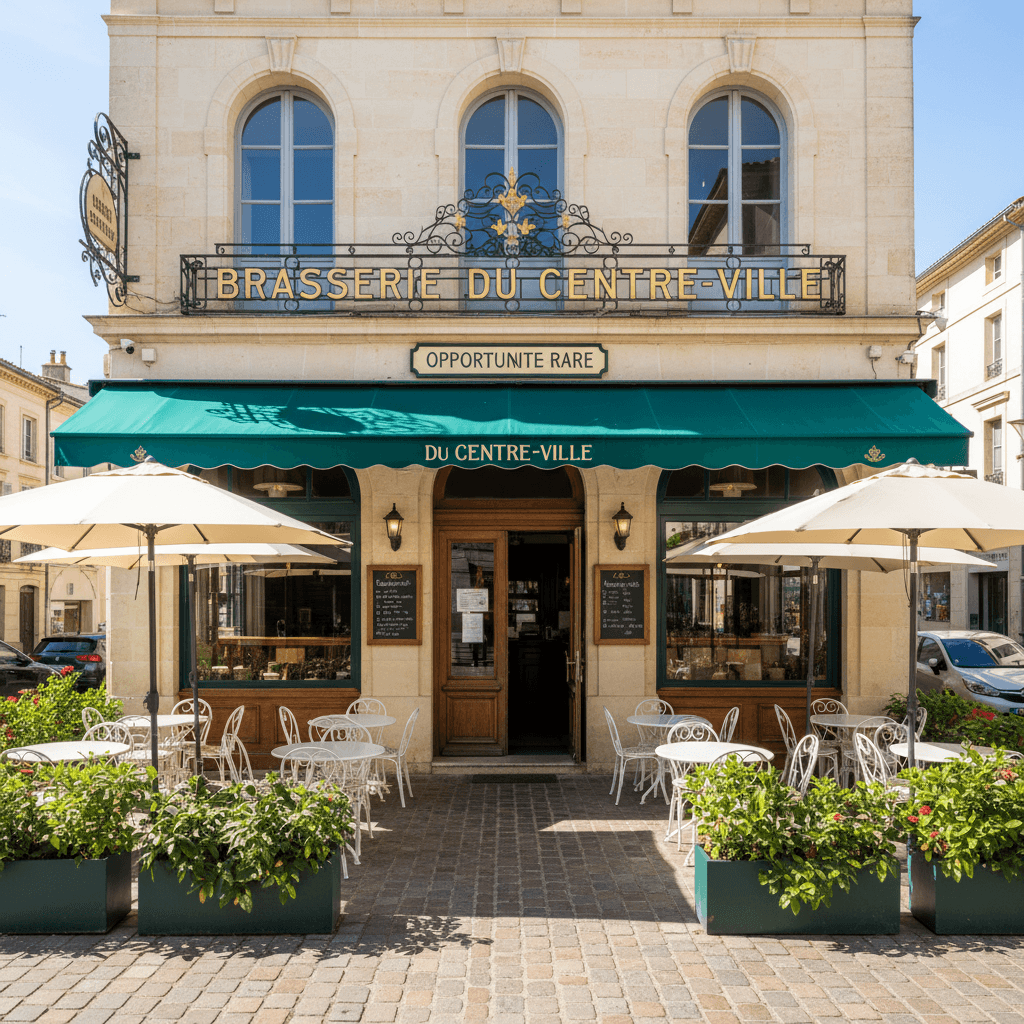 Bar-brasserie 85m² à Draguignan : terrasse - climatisation - Image 1
