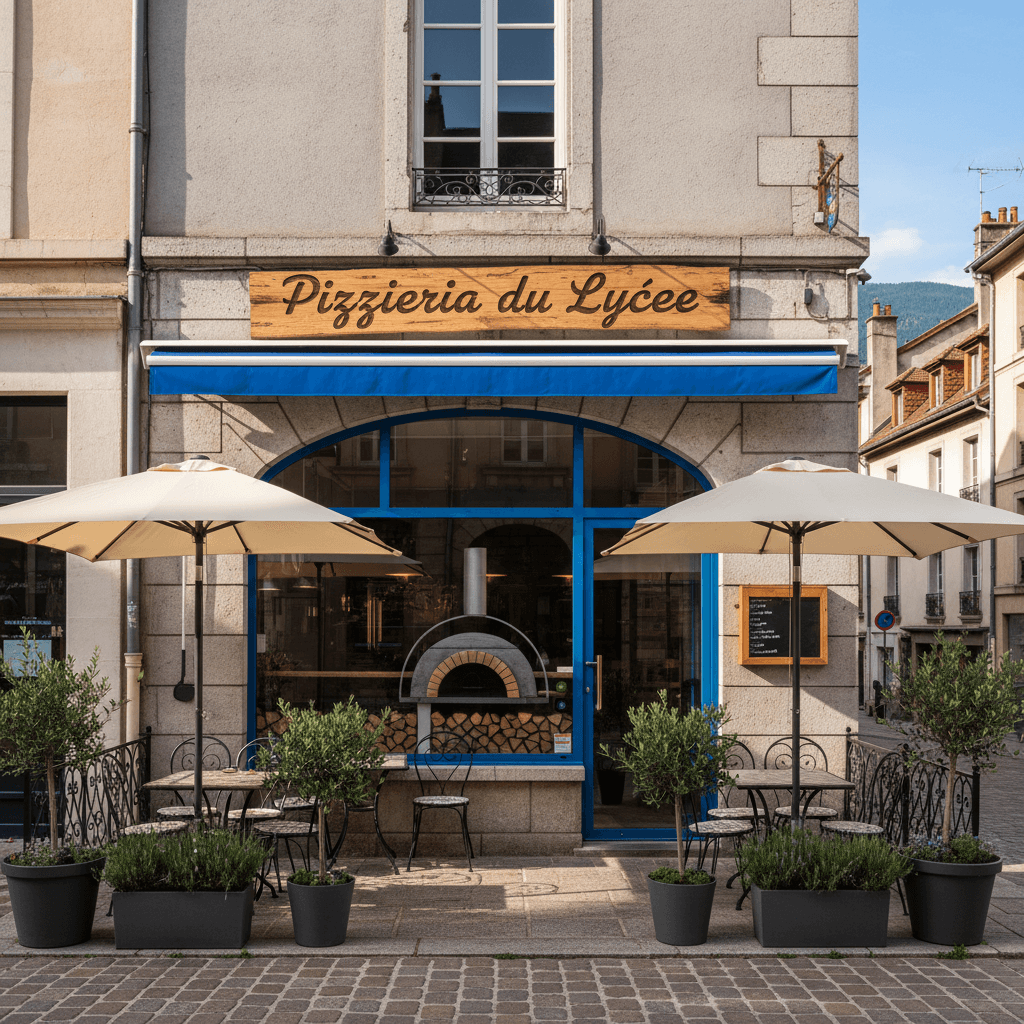 Fast-food 40m² à Grenoble : terrasse - licence IV
