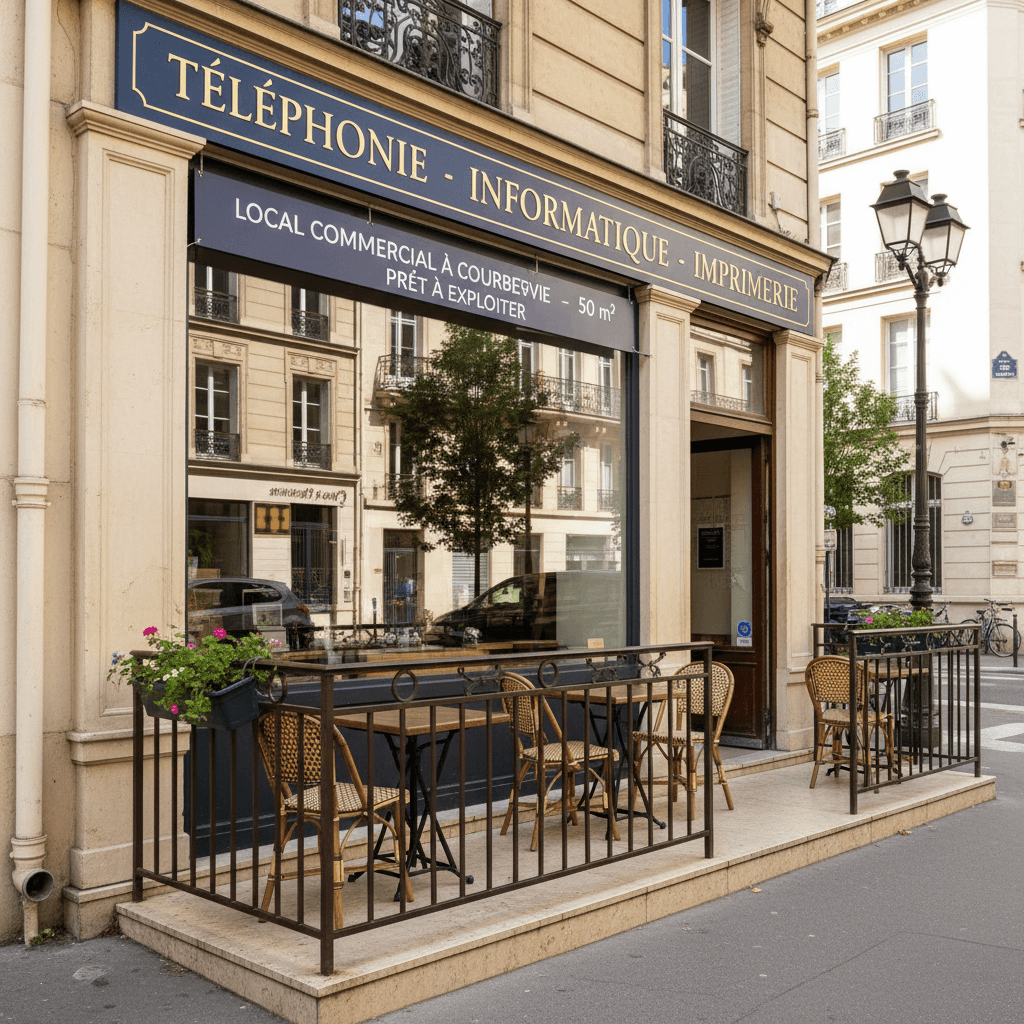 Murs et fonds 50m² à Courbevoie - Image 1