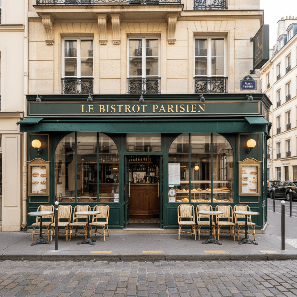 Restaurant 55m² à Paris : terrasse - licence IV