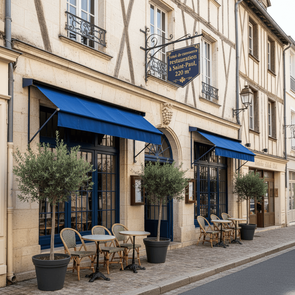 Restaurant 220m² à Saint-Paul : licence IV - Image 1