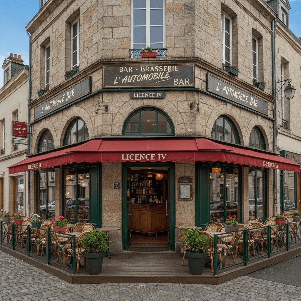 Bar-brasserie 180m² à Flers : terrasse - licence IV - Image 1