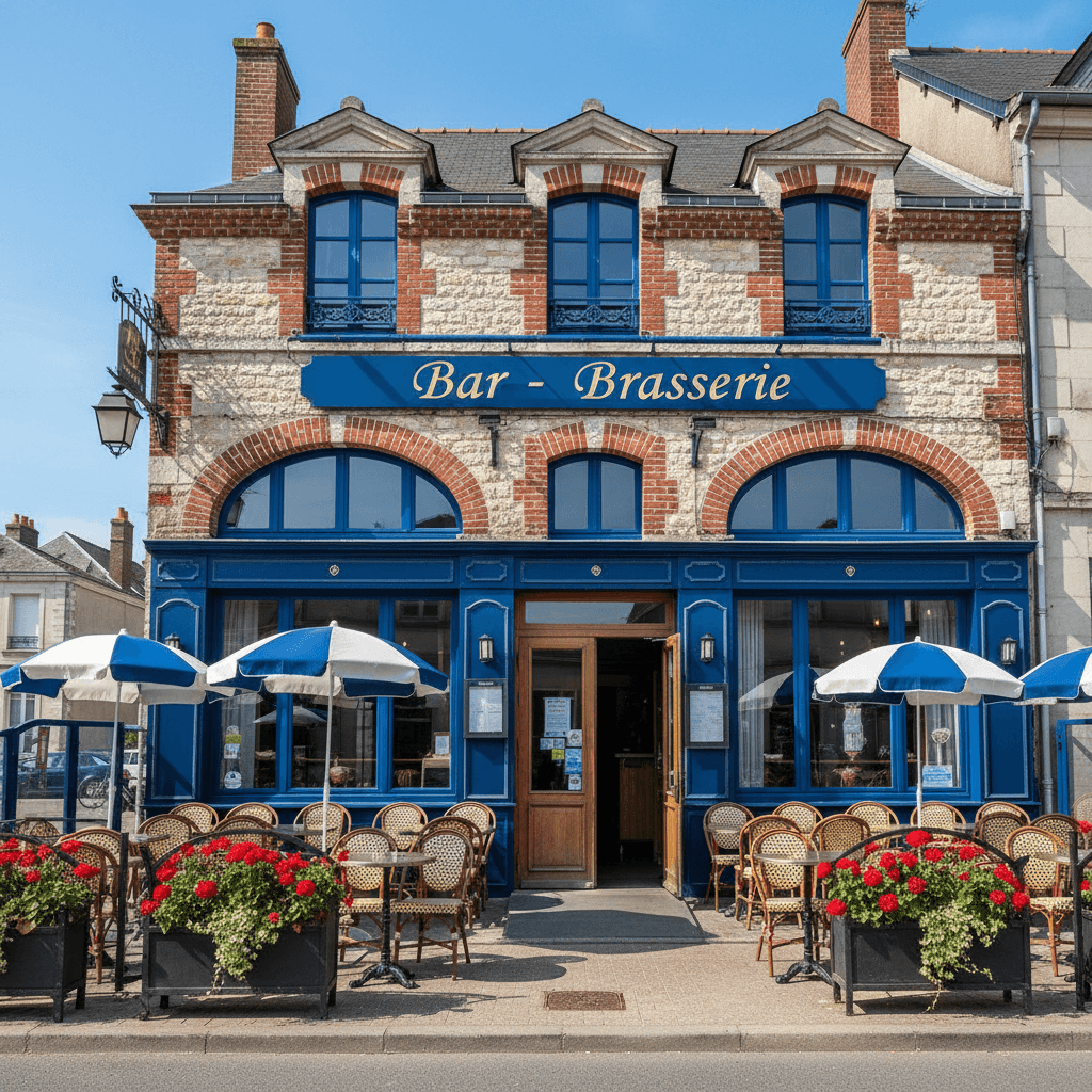 Bar-brasserie 2500m² à Mouilleron-Le-Captif : terrasse - licence IV - Image 1