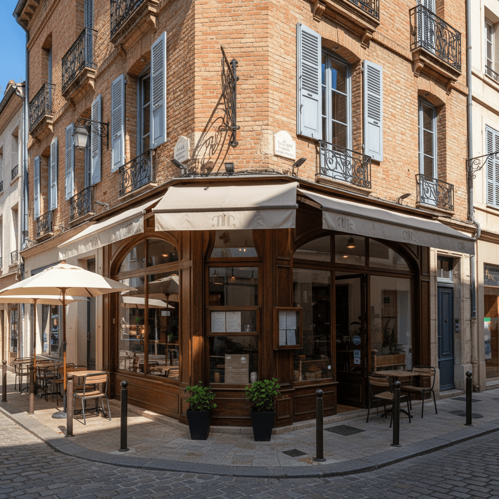 Restaurant 69m² à Toulouse : terrasse - licence IV - Image 1