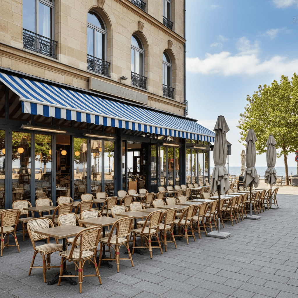 Bar-brasserie à Lille : terrasse - licence IV