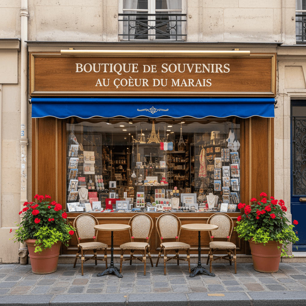 Boutique de Souvenirs au Cœur du Marais - Image 1