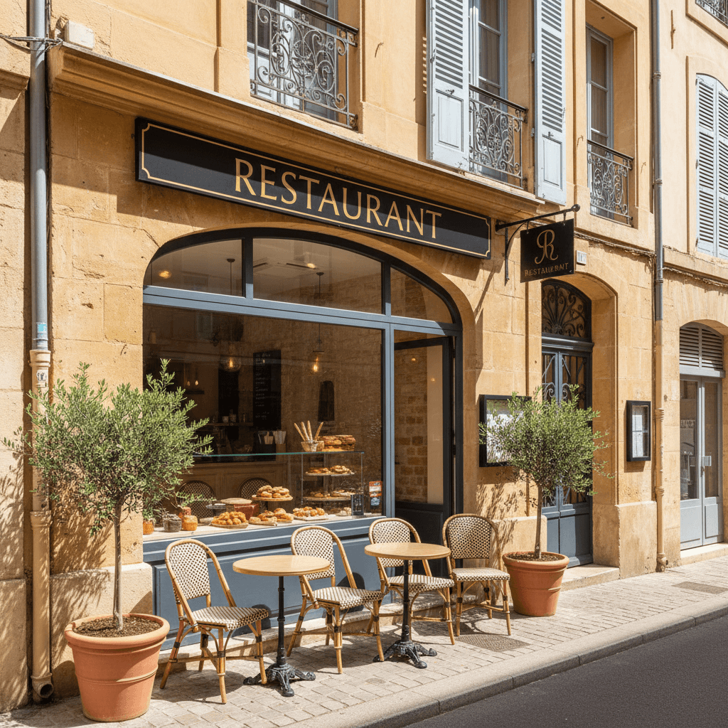 Restaurant 130m² à Marseille : terrasse - extraction - Image 1