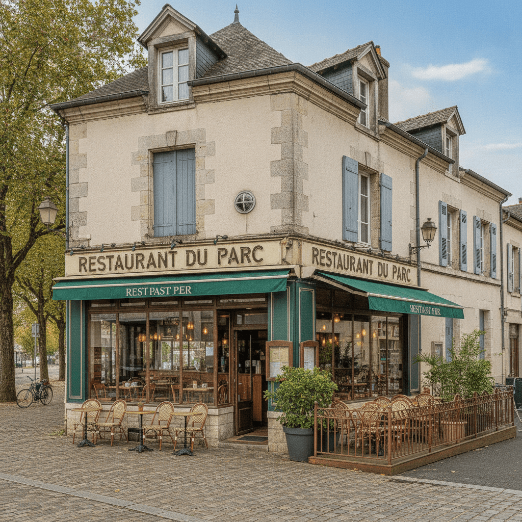 Restaurant 950m² à Retiers : terrasse - extraction - Image 1