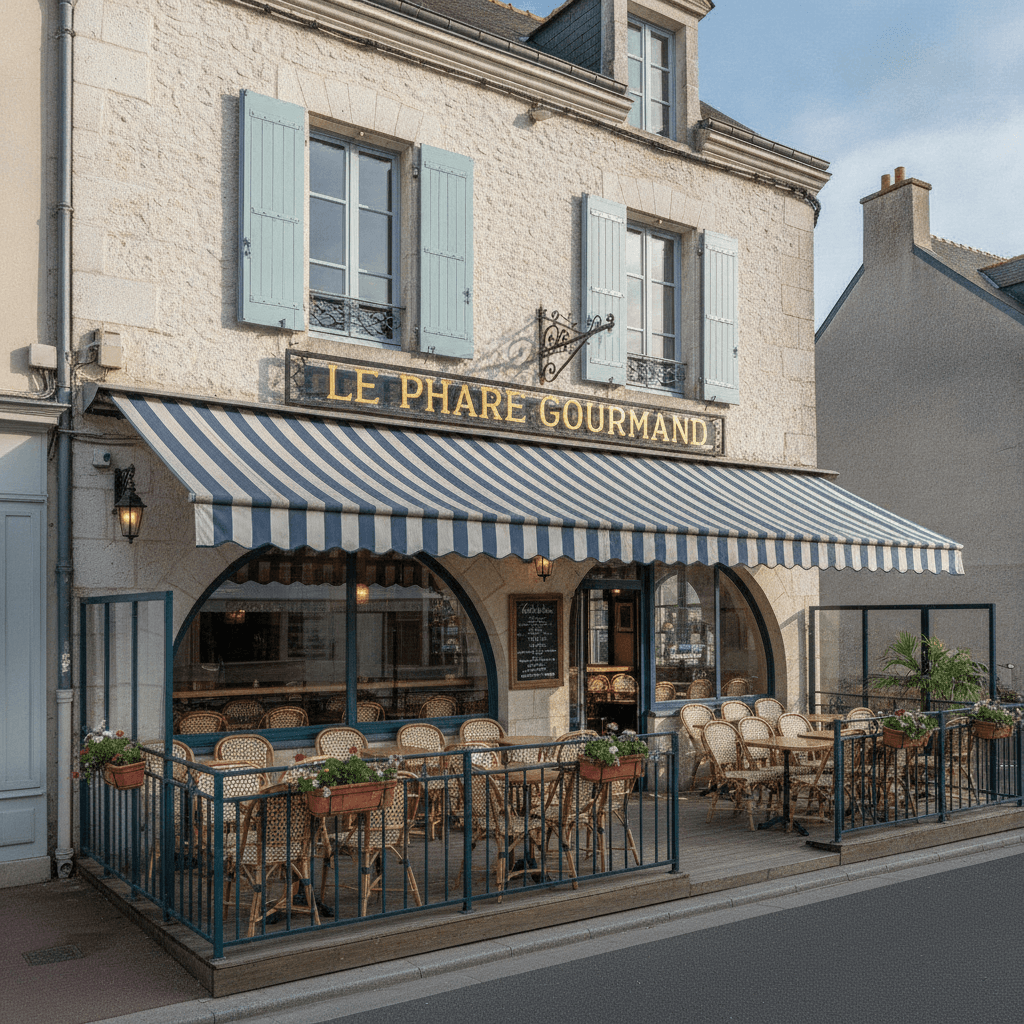 Restaurant à La Rochelle : terrasse - licence IV - Image 1