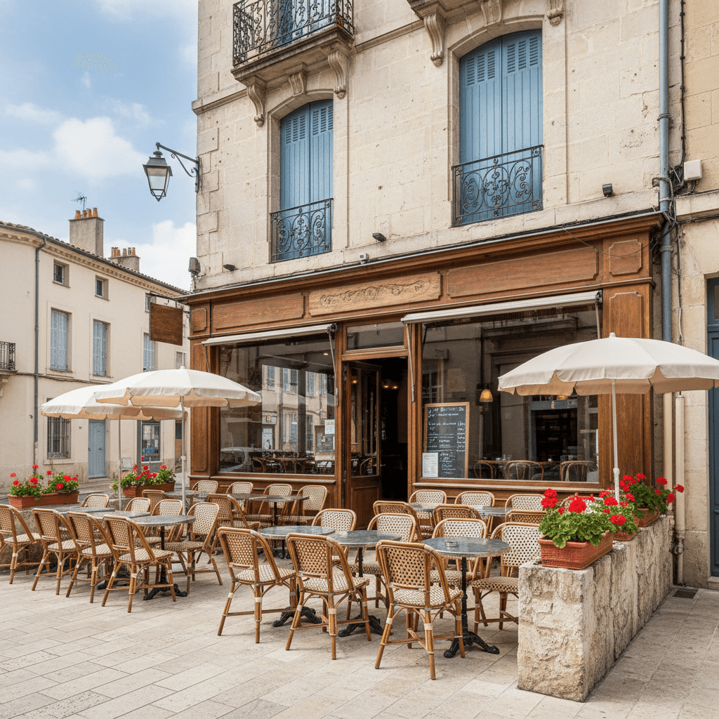 Bar-brasserie à Béziers : terrasse - licence IV - Image 1